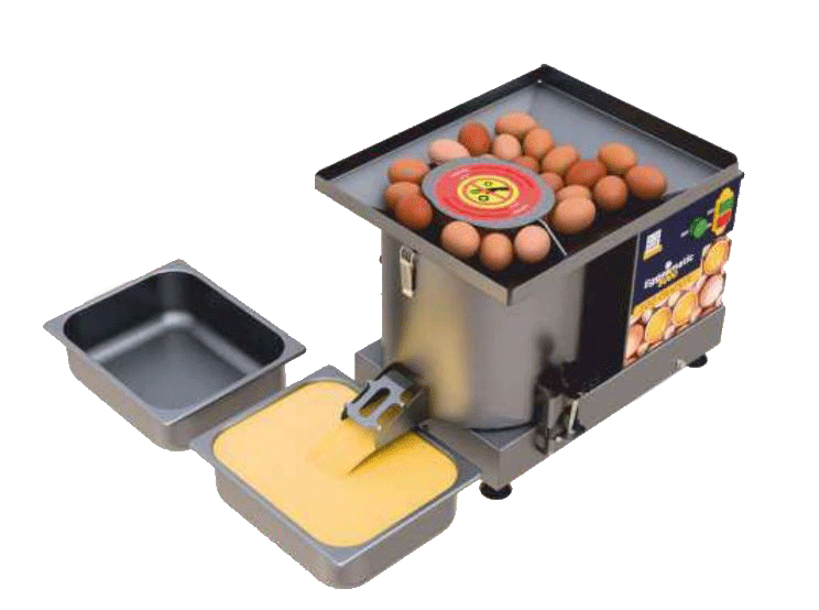 Eierbrechzentrifuge Halbautomat Eggsomatic 5000