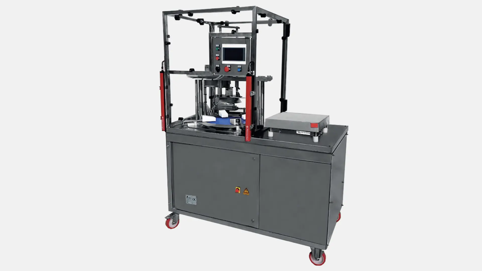 Halbautomatische Flaschenabfüllanlage