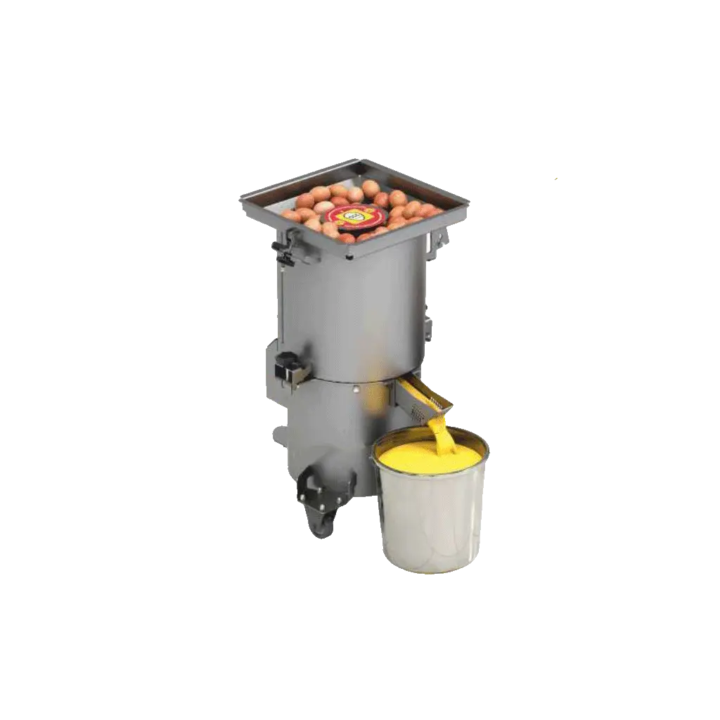 Eierbrechzentrifuge Halbautomat Eggsomatic 5000