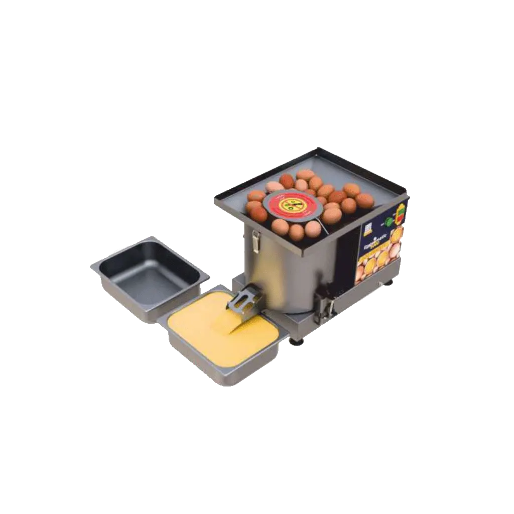Eierbrechzentrifuge Halbautomat Eggsomatic 5000