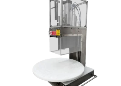 Tisch Kaseschneidmaschine mit Drehteller gross